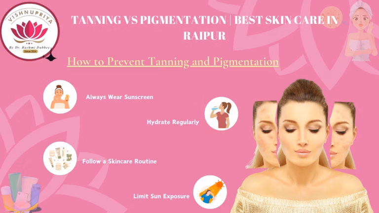Tanning vs Pigmentation